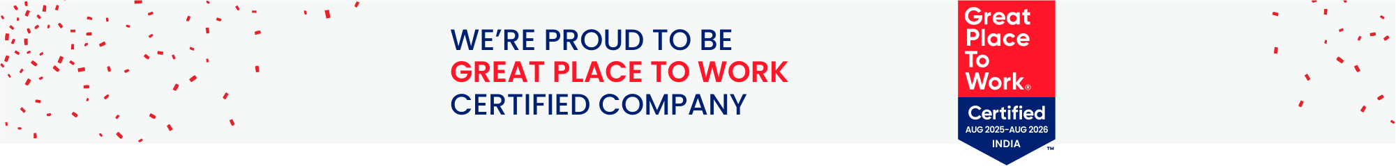 Great Place to Work Strip Banner